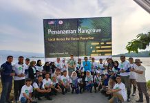 Peduli Lingkungan, Local Heroes for Forest Protection Kendari Tanam 1000 Pohon Mangrove di Teluk Kendari